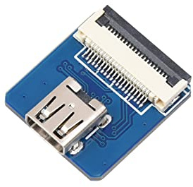 Waveshare Micro HDMI Adapter Horizontal(B) for DIY HDMI Cable