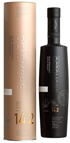 Octomore EDITION: 14.2 Super Heavily Peated Islay Single Malt 57,7% Vol. 0,7l in Tinbox