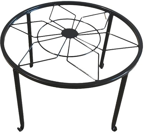 YARNOW Schmiedeeiserner Pflanzenständer Abgestuft Hängende Pflanzgefäße Für Zimmerpflanzen Pflanzenregal Blumentöpfe, Pflanzenständer Outdoor-töpfe Für Pflanzen Groß Inhaber Black Eisen