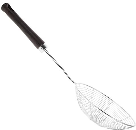 PRETYZOOM Espumadera de Acero Inoxidable Espumadera de Cocina para Freír y Cocinar Pequeña Fuga Cintura Accesorio de Cocina para Colar