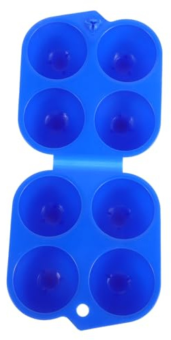Operitacx Caja de Huevos para Camping y Viajes Organizador de Huevos Reutilizable para Picnic Refrigerador y Exteriores Huecos