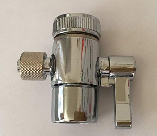 Malid Countertop Water Filter Connector with 3 Points Faucet Diverter Switch