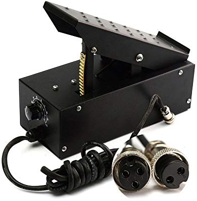SUSEMSE Welder Foot Pedal 2+3 Pin for TIG Welding Machines Power Foot Plate Control Equipment