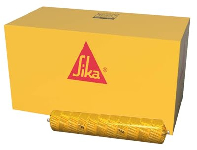 SIKA - Mastic tuiles - Sikaflex 155 Tuiles - Terre Cuite - Carton 12x400ml | Mastic-colle souple polyuréthane - Réparation et collage de tuiles - Tous types de tuiles