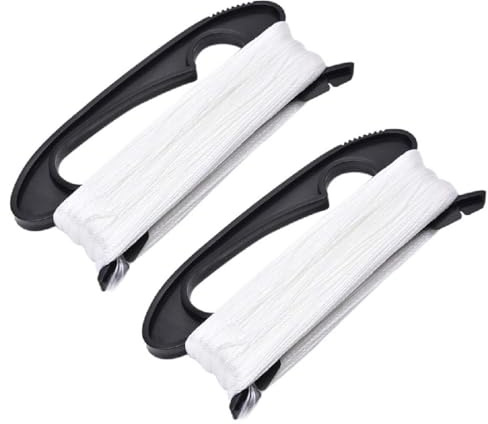 JTKREW 2pcs Fliegende Drachen Flying Kite Schnur Kite Line Winder, Durable Drachen Leine Mit Wickelbrett, 100m Schnur Für Outdoor-Sportarten