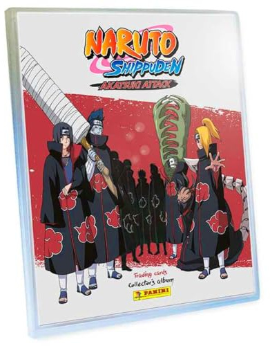 Panini Naruto Shippuden Karten - Akatsuki Attack Trading Cards (2024) - Sammelkarten - 1 Sammelmappe