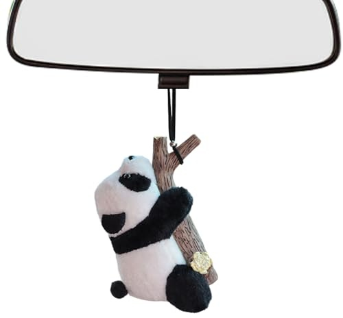 Pendentif De Rétroviseurs De Voiture En Peluche - Décoration De Rétroviseurs Intérieurs De Voiture, Charme De Rétroviseurs De Voiture | Accessoires De Voiture En Forme De Panda Tortue Mignonne