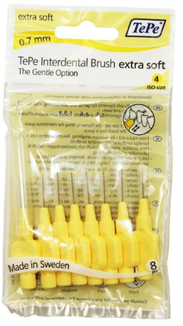 TePe - Interdental Bürsten Weich Gelb 8 Stück [Körperpflege]