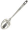 Fackelmann 40693 Cuillère à servir, louche plate, cuillère de cuisine, ustensile de cuisine, cuillère à soupe, Acier inoxydable, Argent, 31,5 x 7 cm