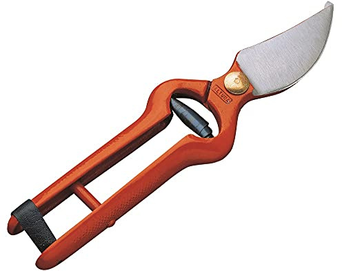 Tijera forjada para uso intensivo profesional con mangos perfilados. 20cm.