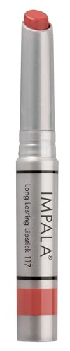 Impala - Lang anhaltender Lippenstift Farbe Altrosa Nº 117 | Permanenter Lippenstift | Permanenter Lippenstiftstick | Lange Haltbarkeit | Feuchtigkeitsspendender Lippenstift
