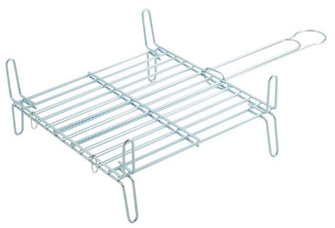 Metaltex 730435 - doppia griglia per barbecue, 35 x 35 cm