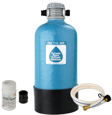 OTG4-DBLSOFT-Portable 16,000 Grain RV Water Softener (NOT made in China, assembled by U.S. Workers in Indiana)
