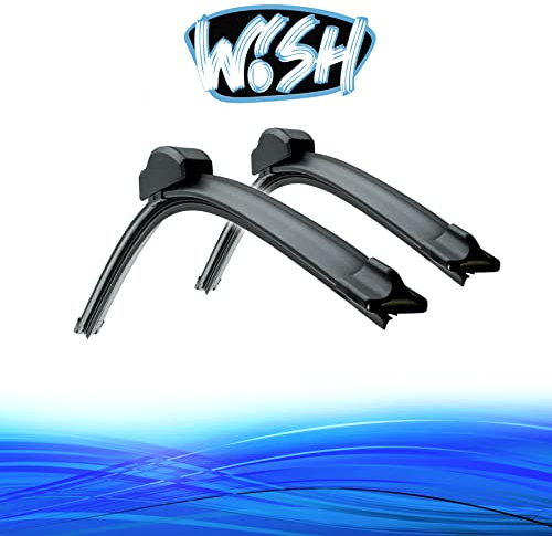 Wish® Excellence Premium Satz Front Scheibenwischer Länge: 26 650mm / 16 400mm Wischblätter Vorne Flachbalkenwischer EP26.16