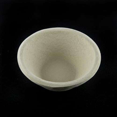 Professional Eco-Friendly 500g - 750g Round Smooth Pattern Proofing Basket Banneton Brotform Brotformen Bread Making - Heavy Duty - Sustainable Wood Pulp Eco Friendly