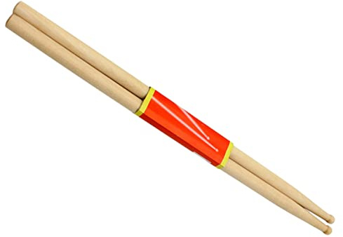 7a Trommelstöcke aus Ahornholz, 1 Paar für Jazz Drums | Glatte Oberfläche ohne Grat, Khaki Farbton, für Professionelle Schlagzeuger, Vielseitig Einsetzbar