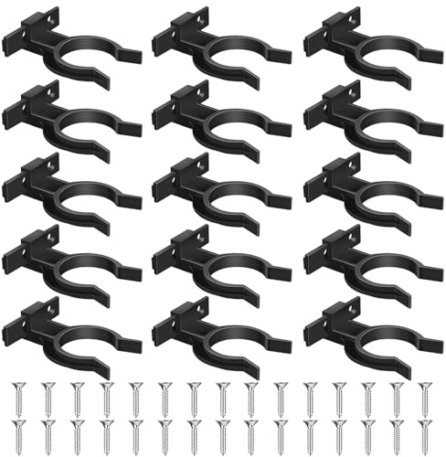 ZYEKIU 15 Pcs Accessories for Board Plinth Clip Toe Kick Clips Kitchen Leveling Feet Plinth Adjustable Leg Plinth Clip with 30 Pcs Screws for All Types of Furniture
