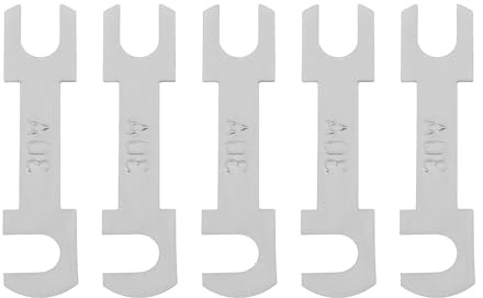 ECSiNG 5 Pezzi Fusibile Principale Per Moto 30A Fusibile A Lama 98200-53000 Compatibile Con Honda CB 650 750 900 34x8mm