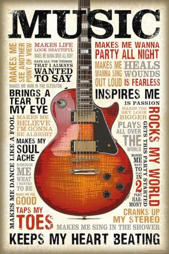 Close Up Music is Passion Poster (61cm x 91,5cm)