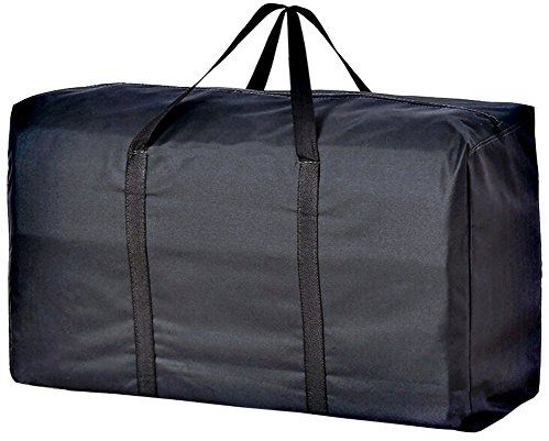 Übergroße Aufbewahrungstasche 600D Oxford Aufbewahrungsbehälter Organisator Speicher Beutel Reisetasche Tragetasche Camping Tasche Transporttasche für Bettdecken, Kleidunge, Bettwäsche
