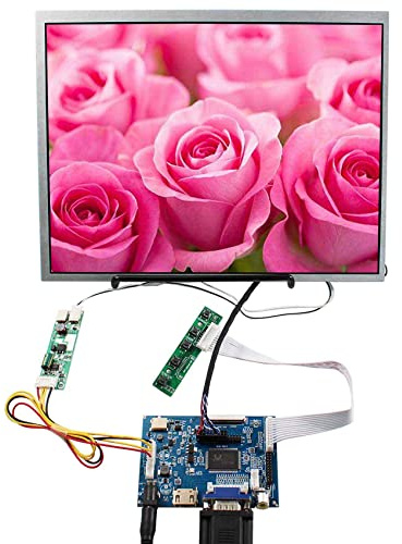 VSDISPLAY 12.1 inch 1024x768 4:3 TFT LCD Screen,H/D VGA 2AV Video Port