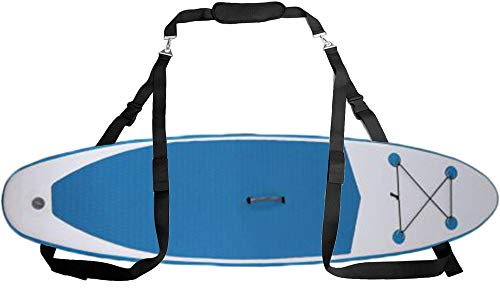 O'NEILL Sangle de transport portable pour kayak, planche de surf, paddleboard, canoë, SUP - Sangle de transport réglable en nylon - Noir, Bleu - Taille unique
