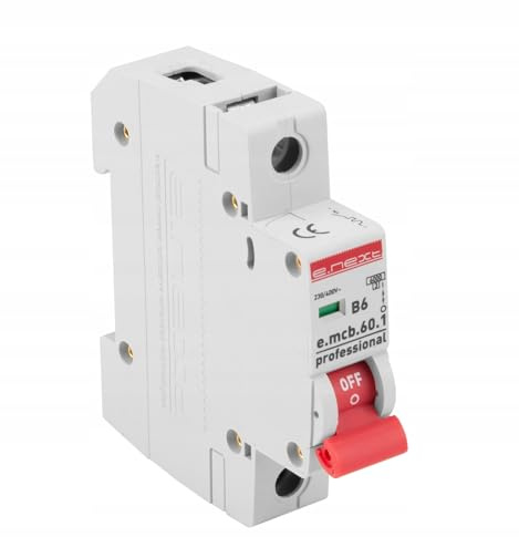 Leitungsschutzschalter B 6A LS-Schalter MCB Sicherungsautomat 1-Polig B6A E.Next