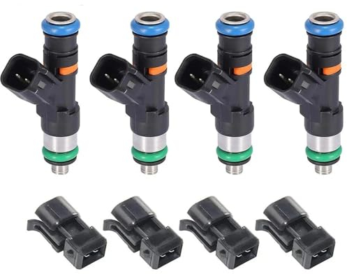 Auto Einspritzdüse 4 Stücke Für Golf Für Jetta Für 18 T 20V 0280158117 550CC 0280158298 52lb Auto Teile Auto Adapter Auto Kraftstoff Injektoren Einspritzdüse Auto