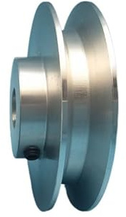 BCOMFY 1 STÜCK Motorriemenantriebsrad 40 mm 60 mm 80 mm 100 mm Keilriemenscheibe, Einzelnut, A-Typ Keilriemenscheibe(40x16mm)