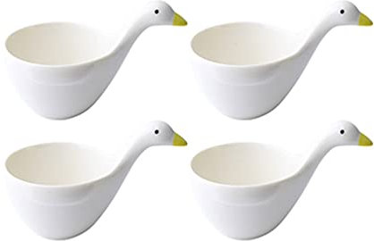Gravy Boat Porcelain Ceramic Sauce Jug Gravy Boat Porcelain Saucier Sauce Tray Seasoning Hold Dining Table Gravy Bowl Gravy Ladle Gravy Bowl(Four Pieces)