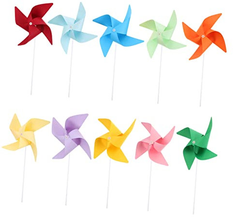 INOOMP 36piezas Molinos De Viento para Niño Kit De De Graffiti Juguete Educativo para Jardín y Manualidades para Actividades De y Interacción Familiar