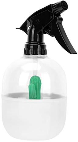 UPKOCH Annaffiatoio Pressa Manuale 500ml, Spruzzatore da Giardinaggio Bianco, Contenitore per Irrigazione Balcone e Orto, Strumento Resistente e Facile da Usare