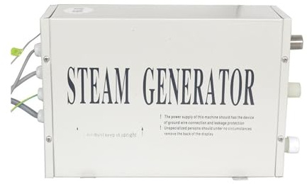 OPFVUJIKX 3KW Steam nerator Sauna Steam Bath Machine for Home Sauna Room Spa Steam Shower with Controller Spa à Domicile