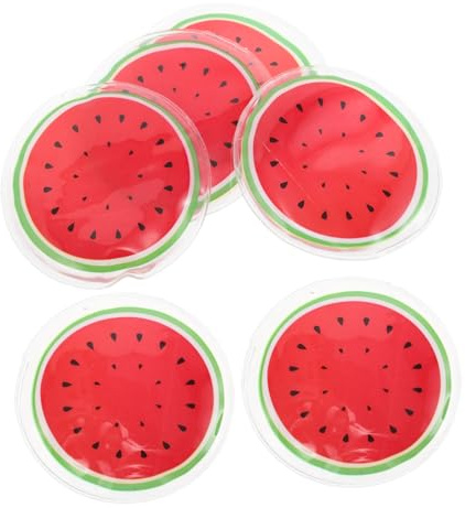 ASAKKURA 6pezzi Cerotti Occhi Ghiaccio Riutilizzabili Con Azione Rinfrescante Impacchi Gel Per Ridurre Gonfiore Alleviare Affaticamento e Occhi Stanchi Maschere Fresche Adatte Uso Quotidian