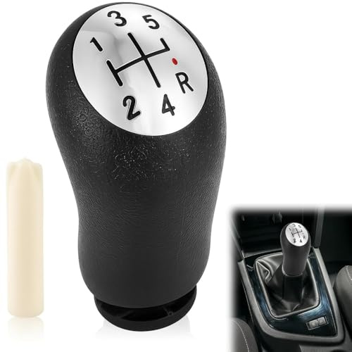 Voarge Leva del cambio a 5 marce compatibile con Renault Clio 3, Clio 4, Megane 2, Scenic 2, Laguna 2, Dacia Modus e Kangoo