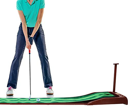 MasYosh Indoor-Putting-Matte, Faltbare Trainingsausrüstung Zum Üben, mit Einfachem Transport und Aufbewahrung, Perfekt für Anfänger