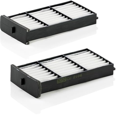 MANN-FILTER CU 2106-2 Innenraumfilter/Kabinenluftfilter (2er Set) - für Pkw + Transporter