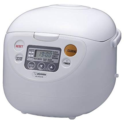 Zojirushi Micom Rice Cooker and Warmer (10-Cup/Cool White)