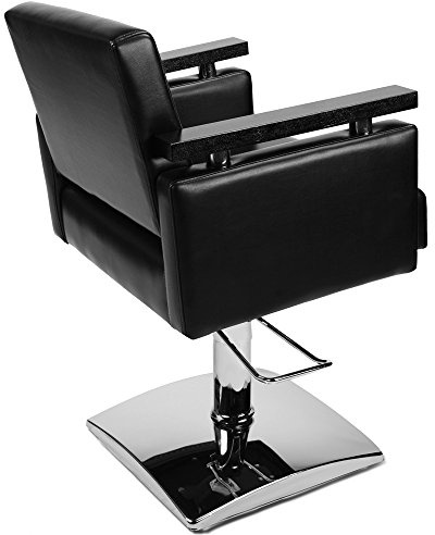 Silla de peluquería 205166 Negro