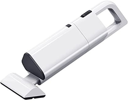 VICASKY 12v Aspirapolvere Auto Wireless Con Forte Aspirazione Portatile e Silenzioso Uso Duale Per Auto e Casa Bianco