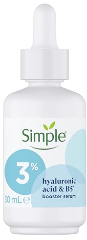 Simple Hydrate+ 3% Hyaluronic Acid + Vitamin B5 Serum skin care suitable for all skin types for hydrated, softer skin 30 ml