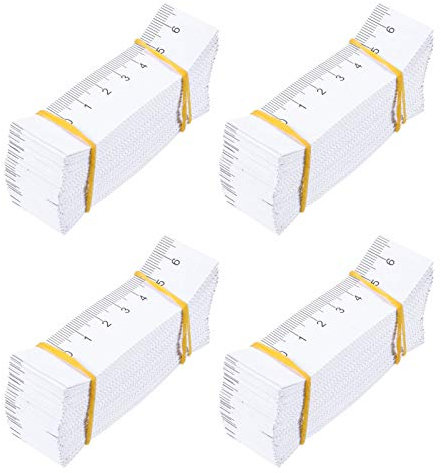 Cabilock 100 Pezzi Metro a Nastro Di Carta Lungo 1 Metro Nastro Adesivo Per Misurare La Carta Nastro Di Medico. Vestiario Un Lato Capi Di Abbigliamento Bambino Che Fa i Primi Passi