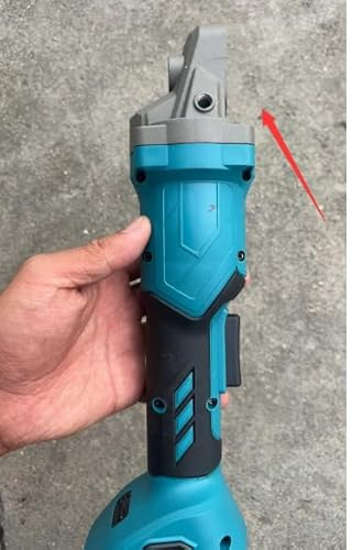 WingFly Akku Winkelschleifer für Makita 18V, Professional Kabelloser Schleifer,125mm, Bürstenloser Motor, Scheibenschutz, zum Entfernen von Farbe und Mörtel(ohne Akku)