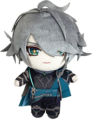 Gooyeh Alhaitham Peluche Anime Suave Figura Linda Dibujos Animados Dormitorio Almohada Llavero Colgante Decoración Coleccionable Regalo 20 cm