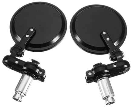 Specchietto Retrovisore 2 Pezzi Accessori Motociclette 7/8 22mm Manubrio Manubrio Estremità Specchietti Retrovisori Universali Per