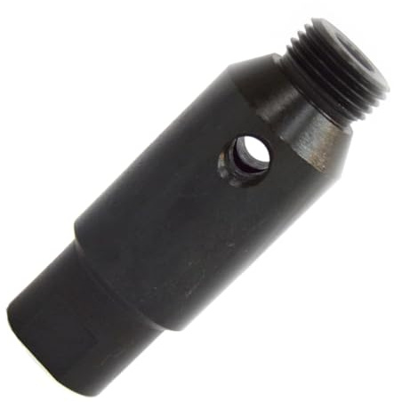 3S SuperSamaStore Adattatore M18 Femmina per Fresa Foretto | Riduzione Filetto M18 con Attacco 1/2 Gas Maschio, Adattatore per Carotatrice e Utensili di Foratura, Lunghezza 80 Mm