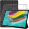 ebestStar - Cover per Samsung Galaxy Tab S5e 10.5 T720/T725, Custodia Protezione Flip Magnetica, Slim Case Sottile Pelle PU, Nero + Vetro Temperato