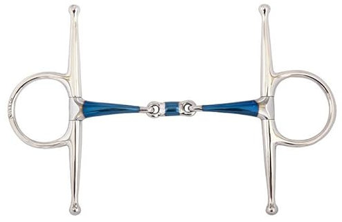 BR doppelt gebrochene Knebeltrense Sweet Iron 14 mm