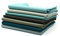 7x 1,5m x 0,5m Baumwollstoff Set 148cm Breite Uni 100% Baumwolle 10,5m Material Auswahl Patchwork (Grün 2, 7er Set)
