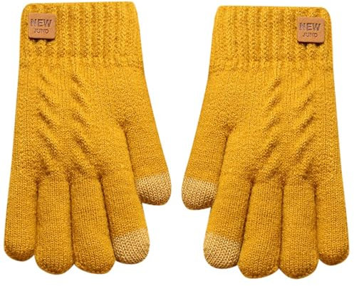 Fingerlose-Handschuhe-Damen, Handschuhe Damen Winter Thermo Fingerless Gloves Fleece Handschuhe Ohne Finger Warme Baumwollhandschuhe Dünne Thermo Kompressionshandschuhe Handschuhe Fingerlos